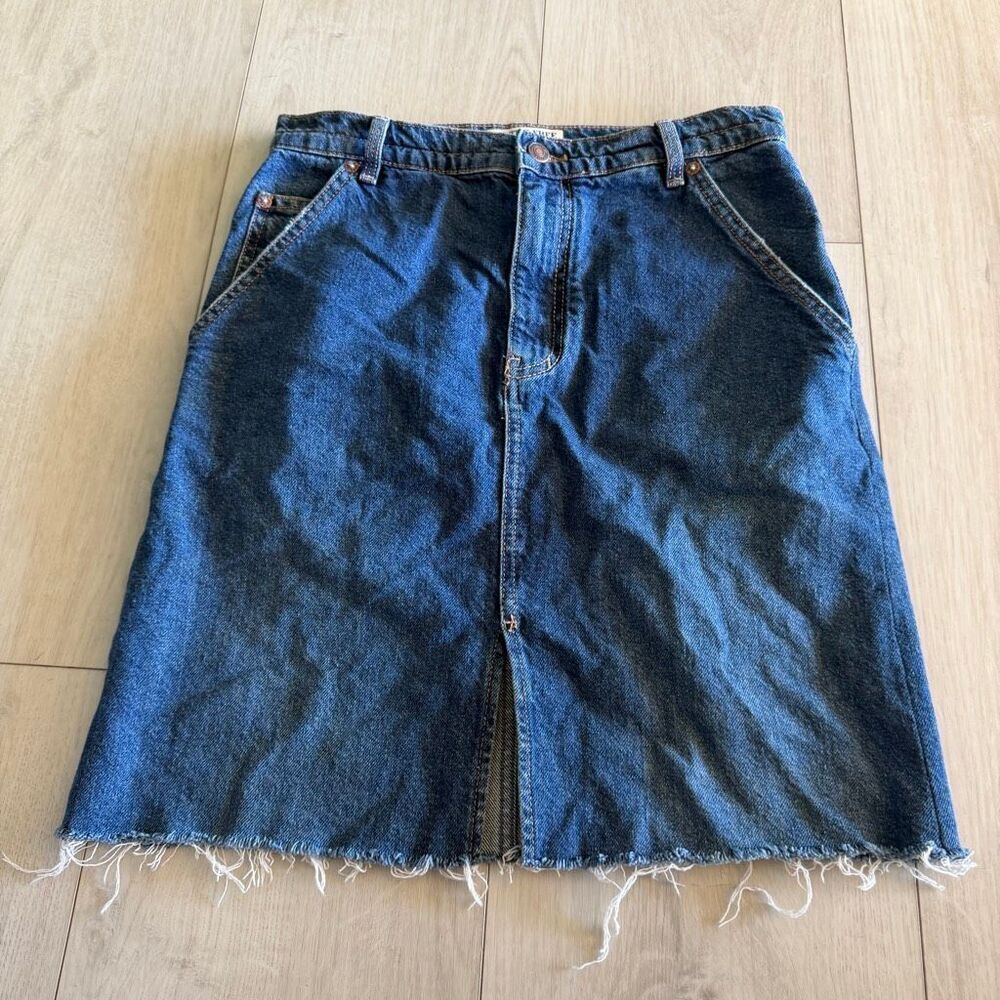 Free people demin women skirt size 27
